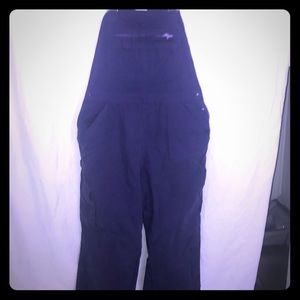 Duluth slicking fabric overalls